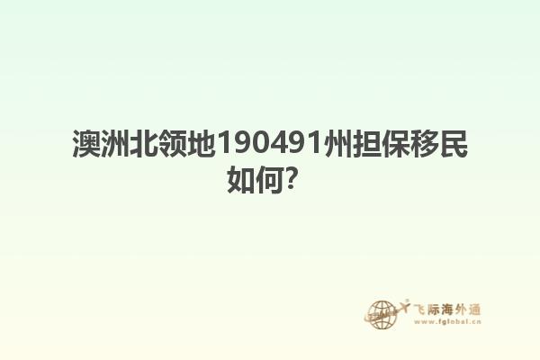 澳洲北领地190491州担保移民如何？