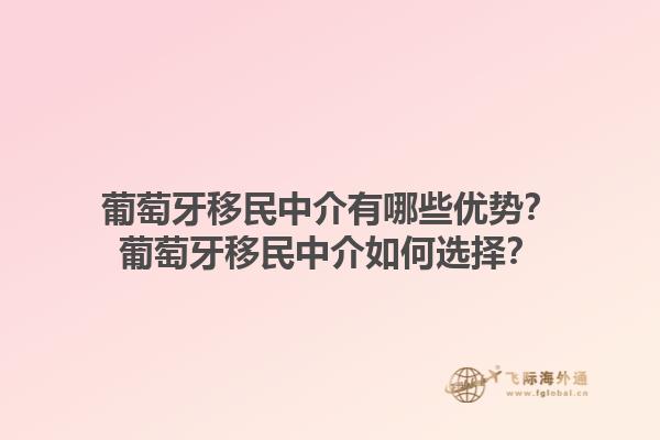 葡萄牙移民中介有哪些优势?葡萄牙移民中介如何选择?1.jpg