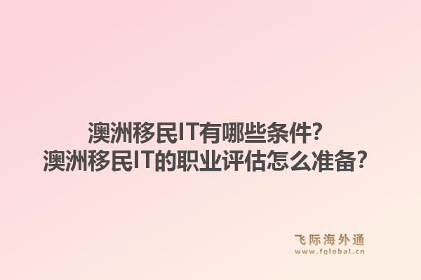 澳洲移民IT有哪些条件？澳洲移民IT的职业评估怎么准备？1.jpg