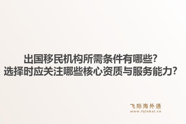 出国移民机构所需条件有哪些？选择时应关注哪些核心资质与服务能力？1.jpg